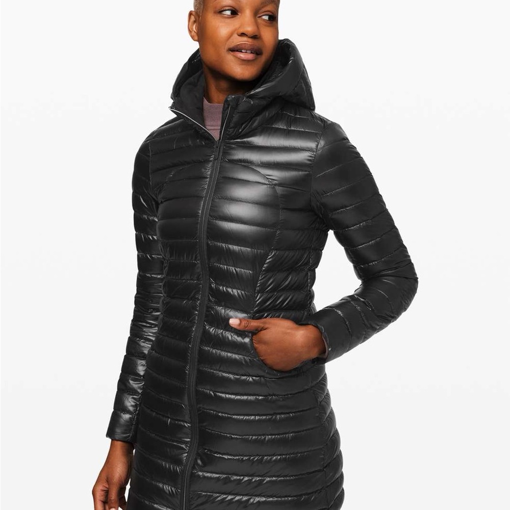 lululemon athletica Women's Black Puffer Coat